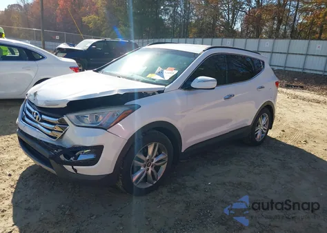 2013 Hyundai Santa Fe Sport 2.0T z USA, uszkodzony, nr VIN 5XYZU3LA5DG076833